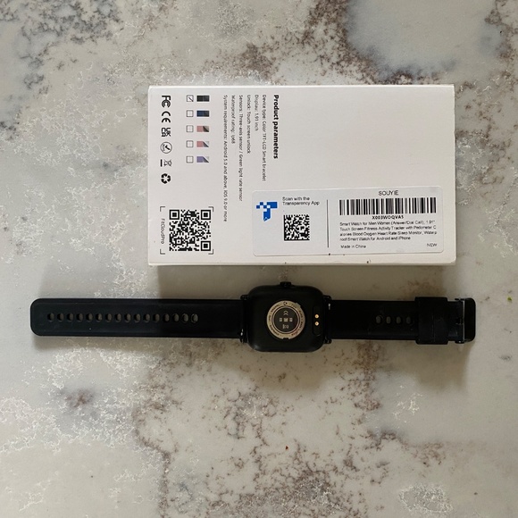SOUYIE Smart Watch Unisex with 1.85" HD Display - Picture 2 of 4